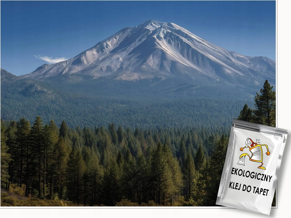 Fotótapéta Hegyek Természet Erdő Fák Hálószoba Nappali Tapéta Flizelina 150x105