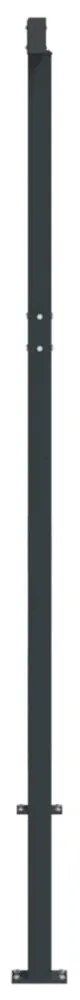 antracitszürke vas napellenzőrúdszett 300 x 245 cm
