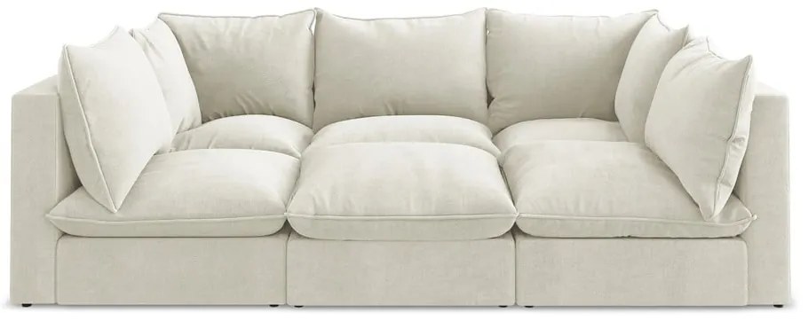 Bézs kanapé 255 cm Manao – Makamii