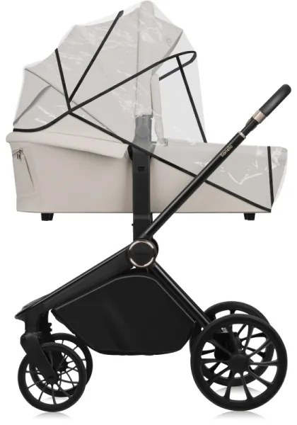 Lionelo - MIKA PLUS 2 az 1-ben kombinált babakocsi, bézs homok