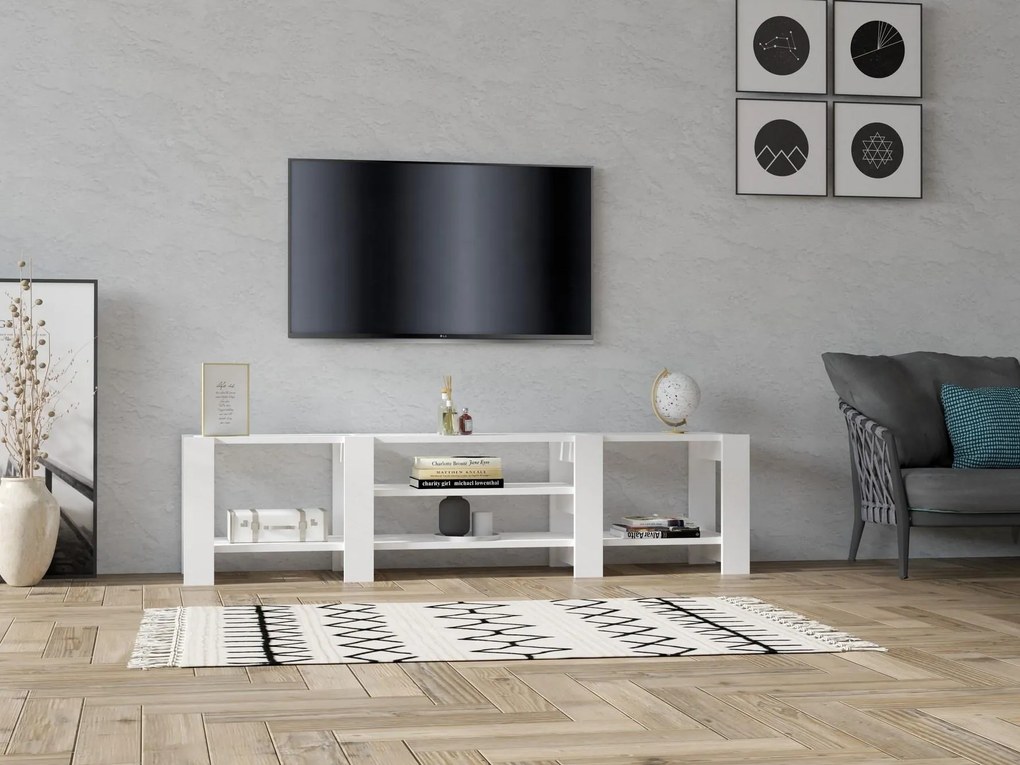 TV asztal Deketo (fehér) . 1095117