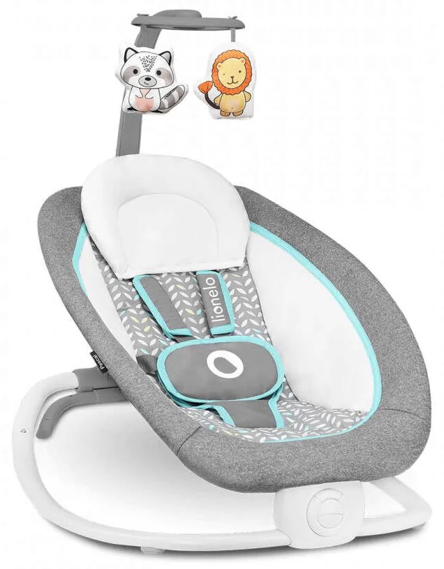 Lionelo Pascal rezgő Pihenőszék - szürke-türkiz