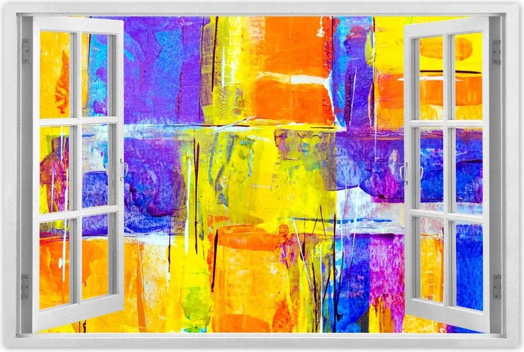 Poszterek 60x40 Absztrakt Paradicsommadár