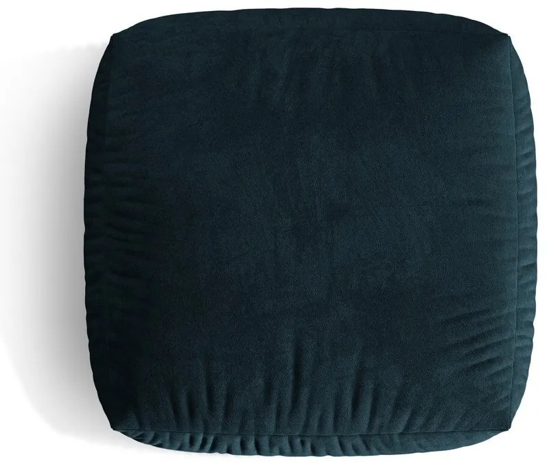 Sötétkék bársony moduláris lábtartó Martina – Micadoni