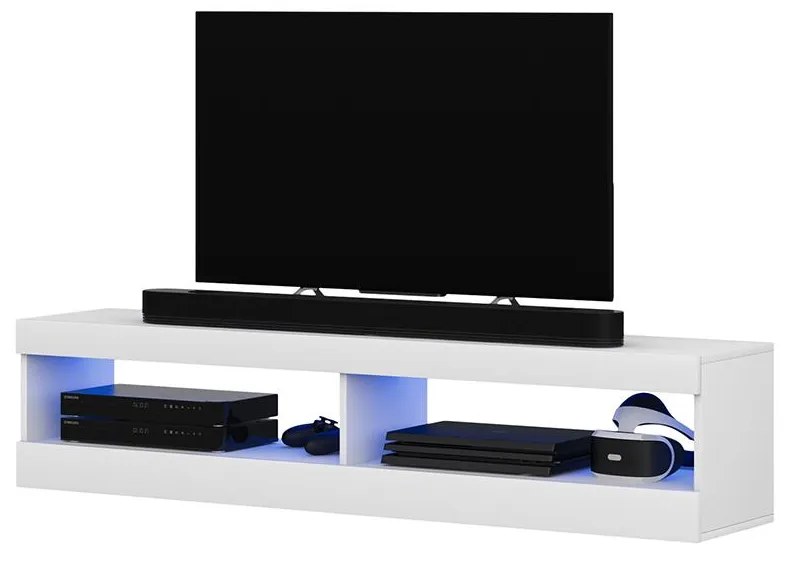 Tv szekrény/asztal Violett 100 (világítással) (fehér). 1098635