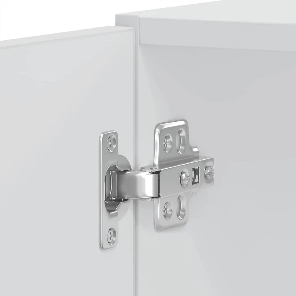 Lucca 2 db fehér szerelt fa sütőszekrények