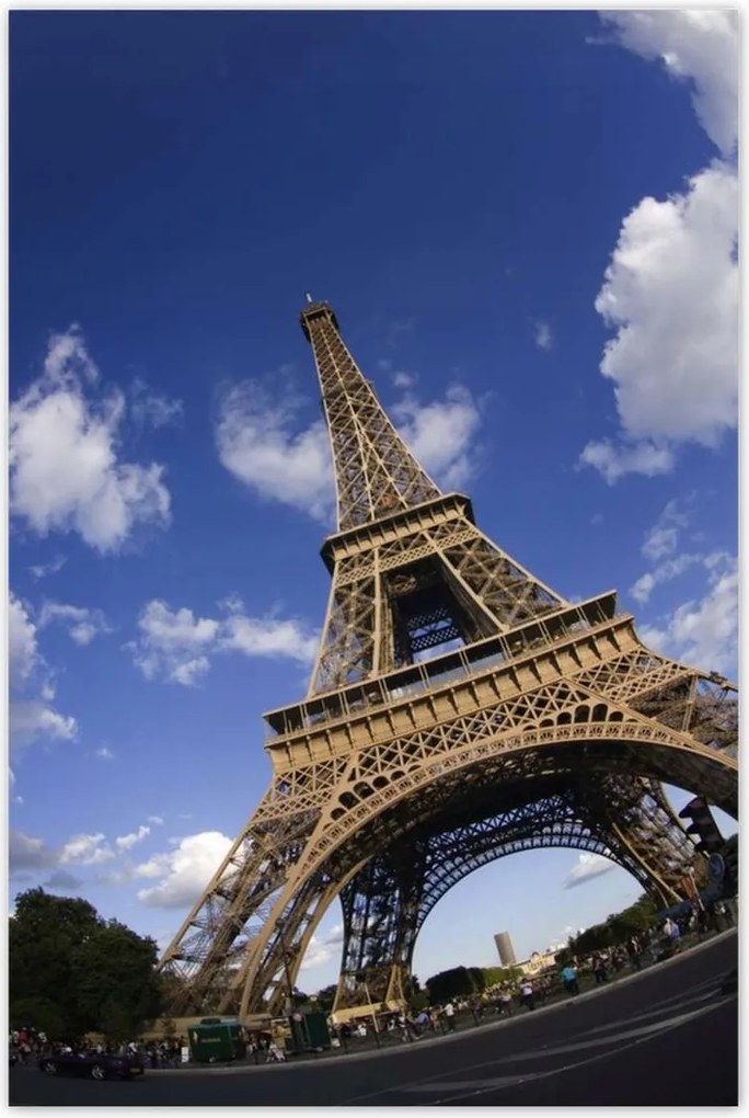 Poszterek 80x120 Párizsi Eiffel-torony