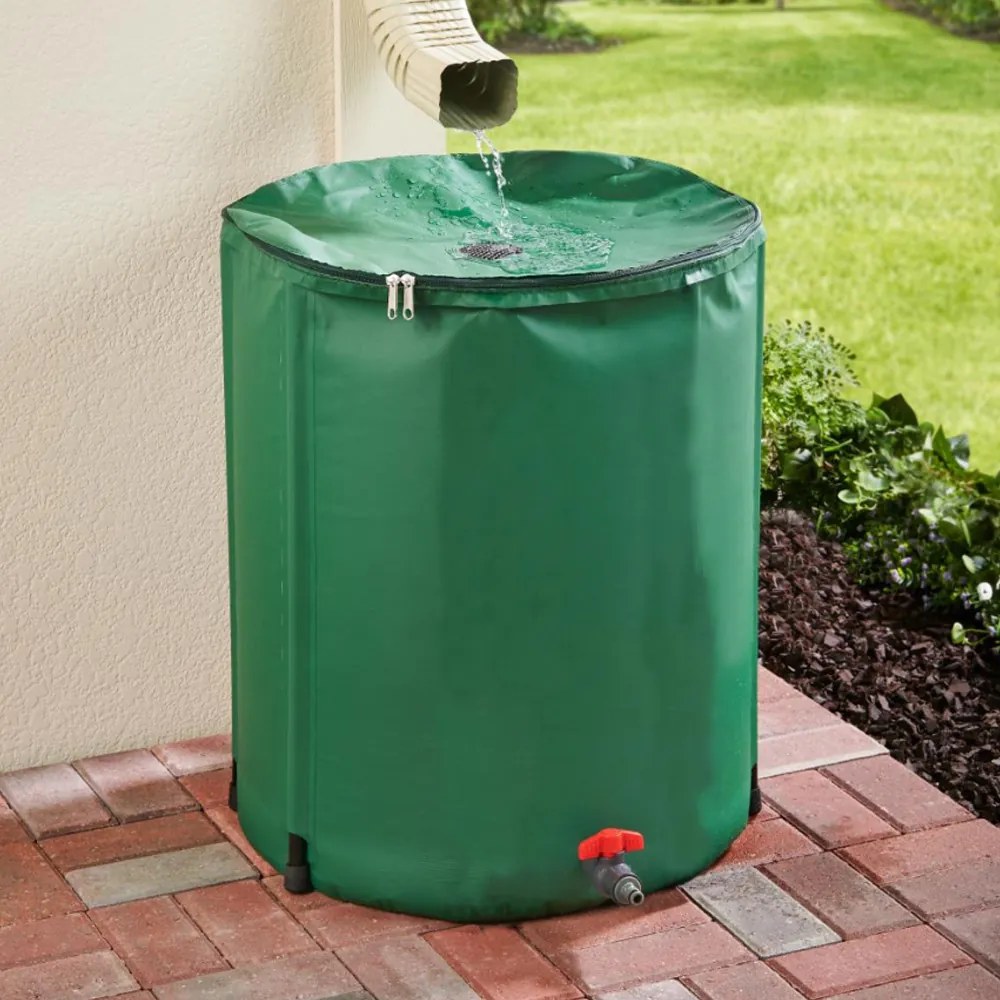 Összecsukható esővíztároló, 200L