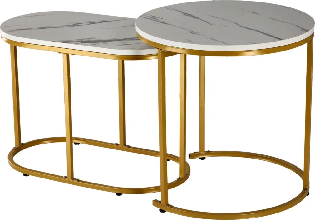 Kétrészes Dohányzóasztal