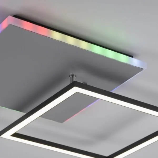 JUST LIGHT. 11327-95-LED RGBW Dimmelhető mennyezeti lámpa RENDA LED/31W/230V + távirányító