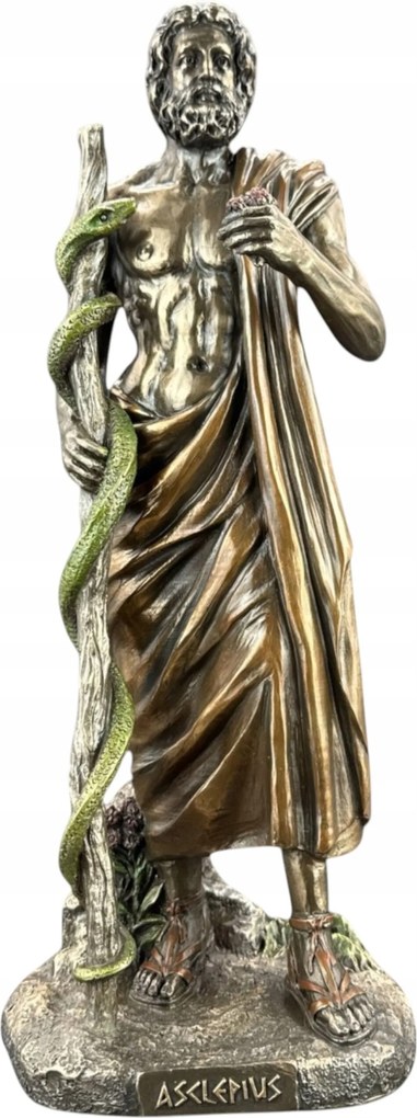 Álló Asklepios Görög Orvostudományi Isten Figura Veronese WU77123A4