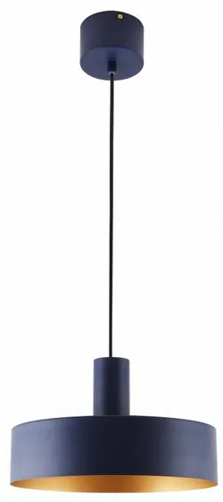 Lámpa Mennyezeti lámpatest SELVIA II, 6010, max. 250V, 50/60Hz, 1*E27, max.40 W, IP20, átmérő 30 cm, sötétkék