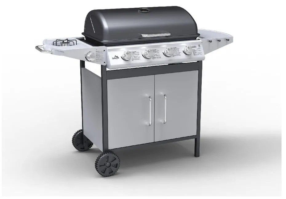Master Chef Flame Tamer gurulós kerti gáz grillsütő - Cattara