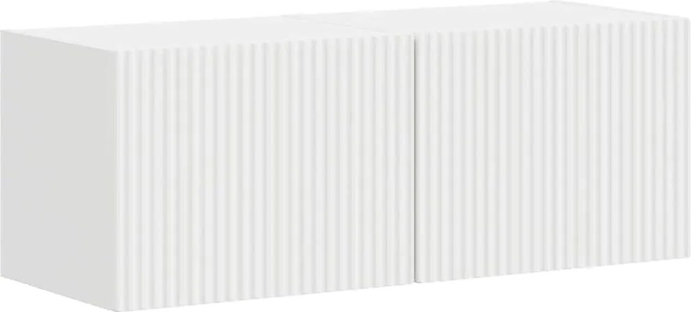 vidaXL TV Fali Szekrény 2 pcs Fehér 60 x 31 x 29.5 cm Faanyag
