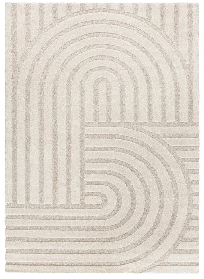 Krémszínű szőnyeg 120x170 cm Snowy – Universal