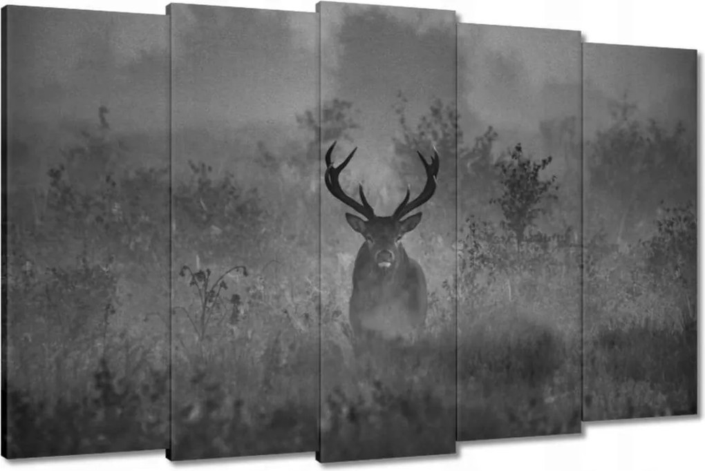 Festmények 150x95 Szarvas a ködben