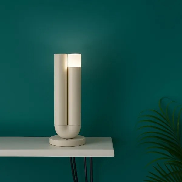 Brilliant - dimmelhető, újratölthető érintésvezérlésű asztali lámpa SAYU LED/2,5W/5V 2700K IP44 szürke