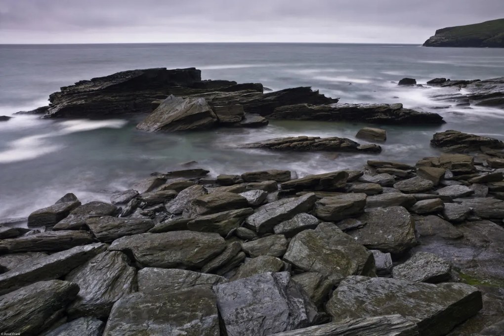 Poszter 45x30cm Trebarwith Strand, Assaf Frank
