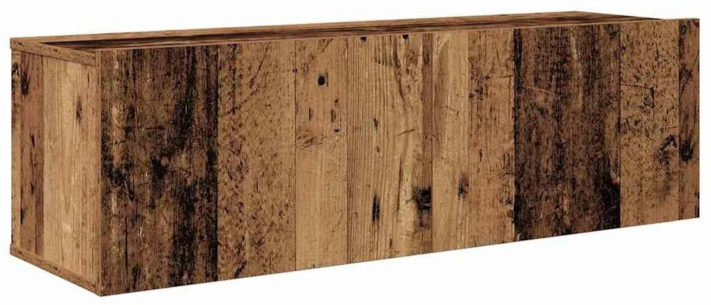 TV szekrény garnitúra 8 pcs Régi fa 100 x 30 x 30 cm Faanyag