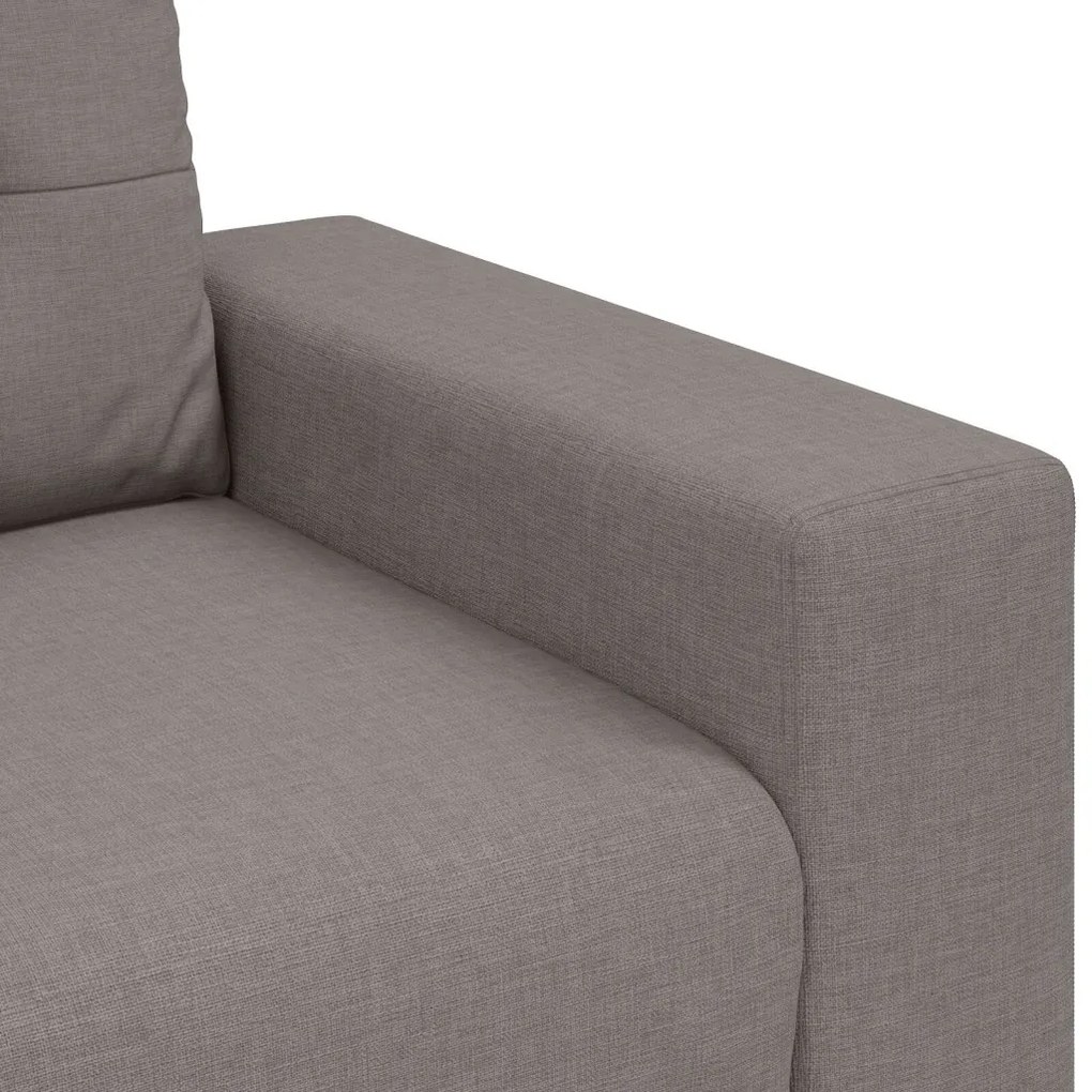 kanapé Taupe Textil, Fa Közepes Tartós Taupe kanapé