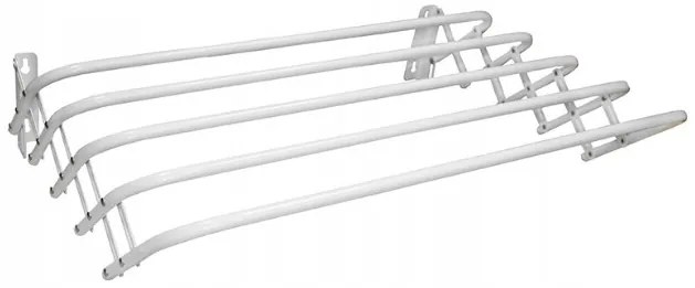 Erga Model 103 szuper, falra szerelhető összecsukható ruhaszárító 60,5x9x15 cm, fehér, ERG-SEP-10SUSHARSUP60