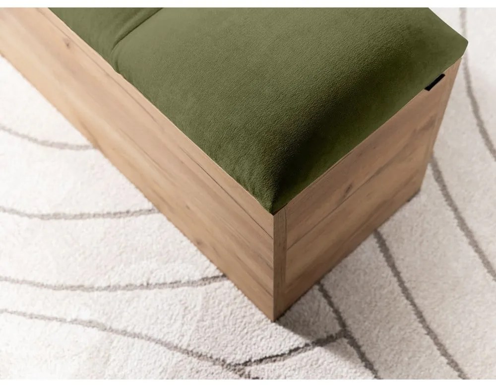 Zöld-natúr színű pad Kumo – Bobochic Paris