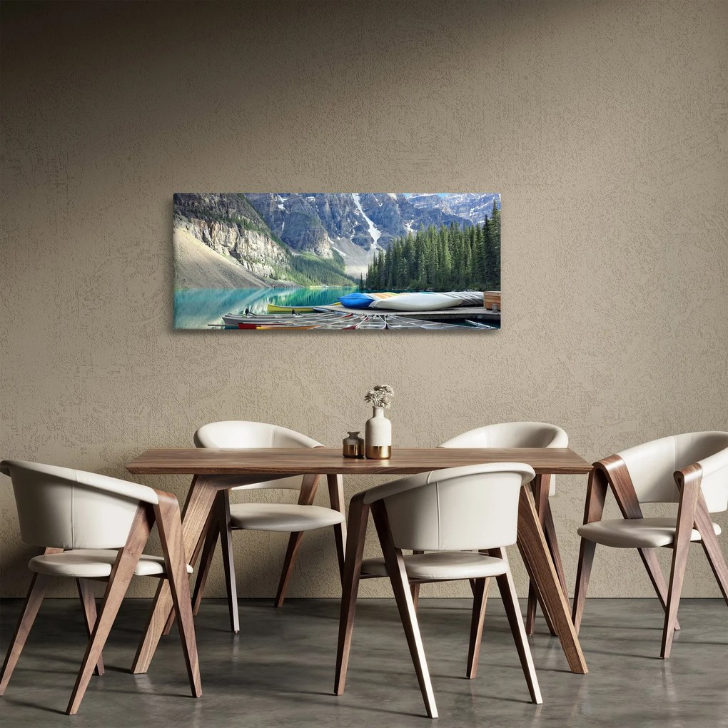 Kép - Moraine Lake (120x50 cm)