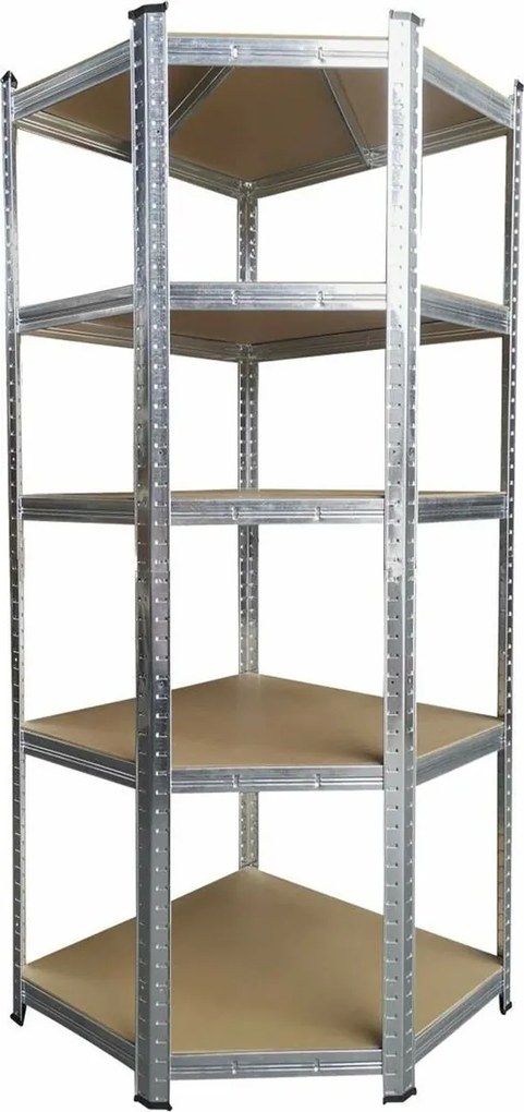 Aga Sarok fém polcrendszer 180x70x40 cm 5 polc