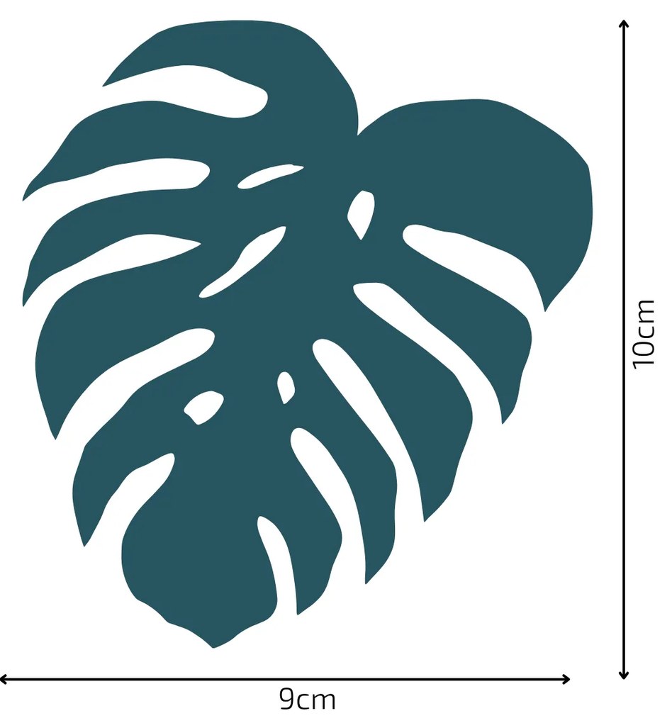 PIPPER. Textil falmatrica "Monstera levelek 2"