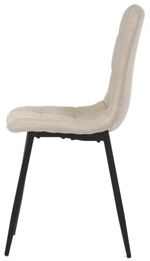 Scaun modern din țesătura culoarea Truffle CT-281