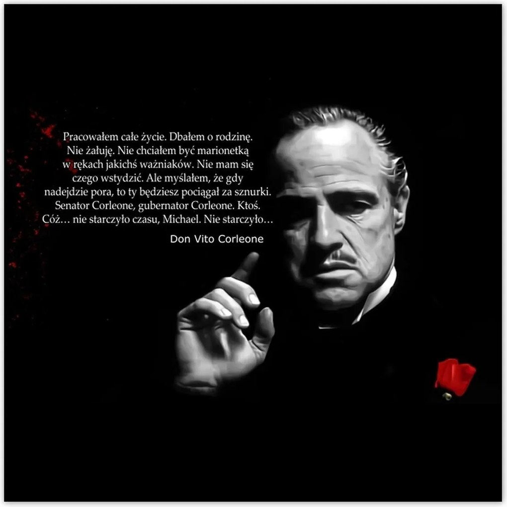 Poszterek 100x100 Godfather Don Idézetek