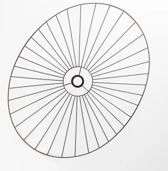 Univerzális CURITIBA lámpabúra 60x80 cm fekete