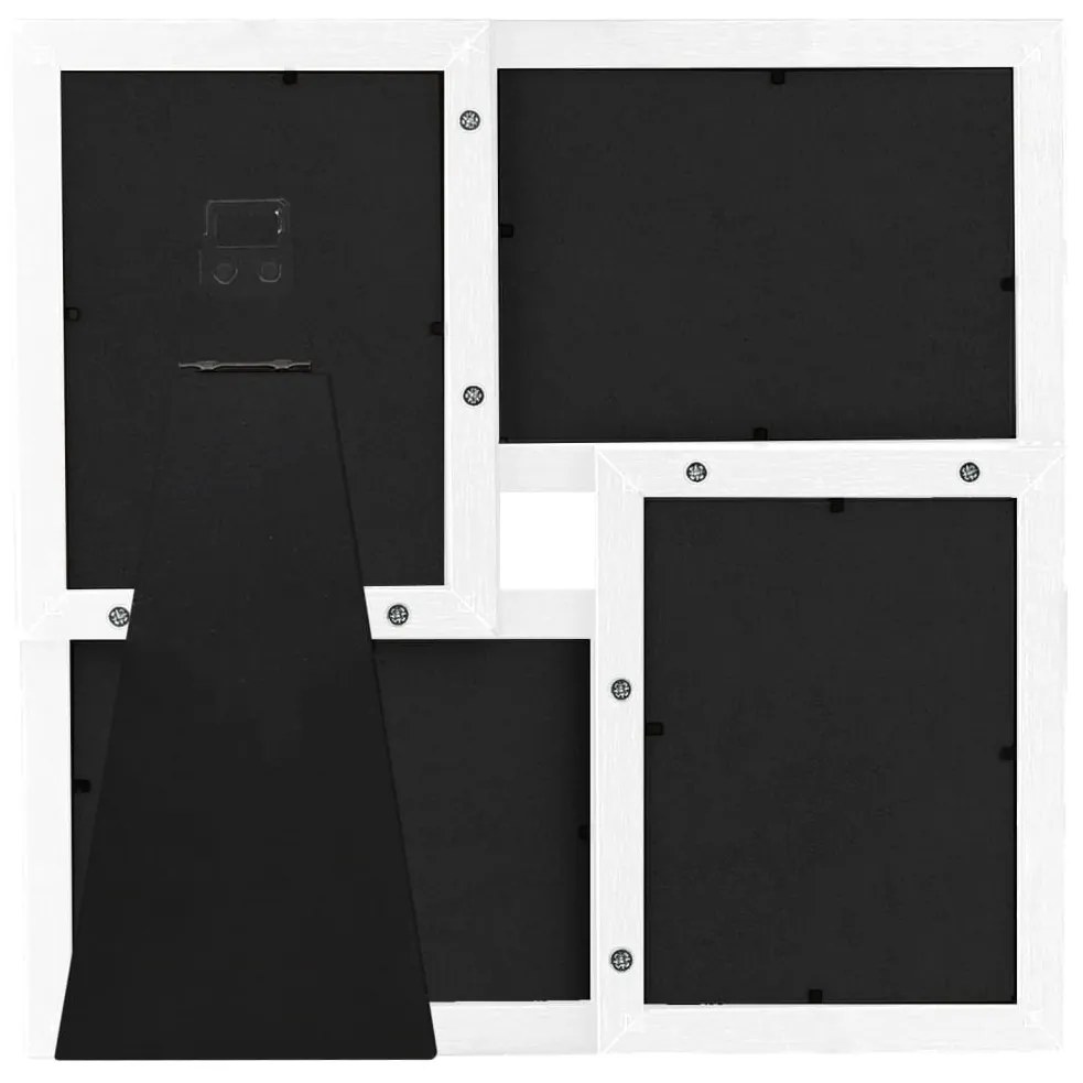 fehér MDF fényképkeretszett 4 db 4 x 15 cm-es képhez