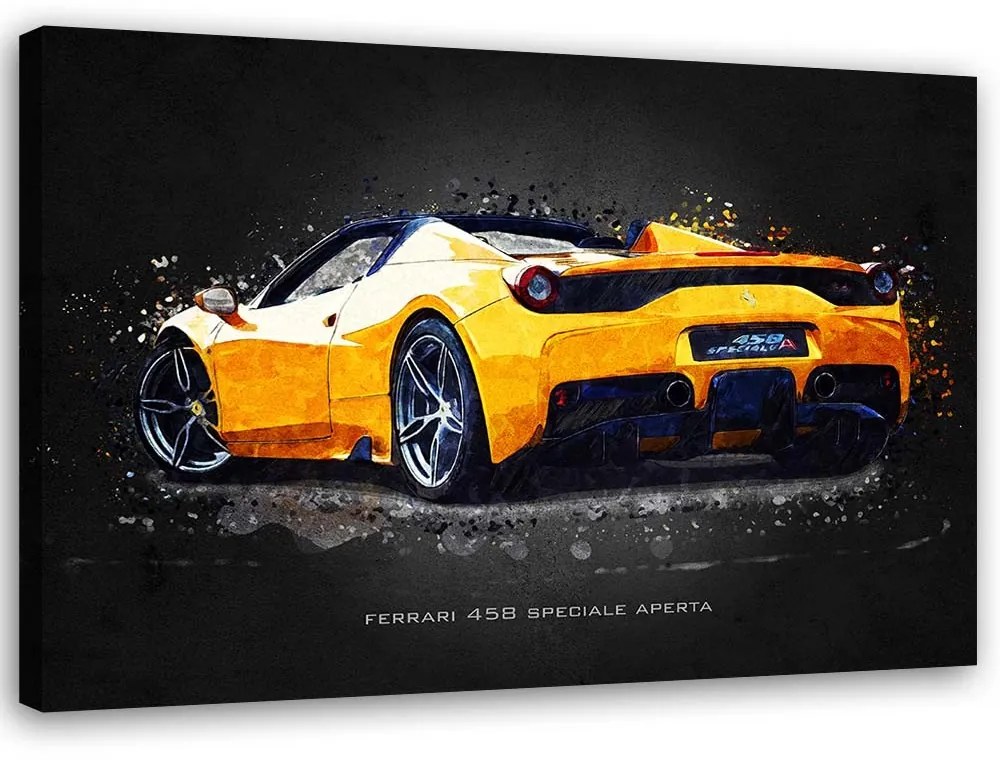 Gario Vászonkép Ferrari 458 Aperta - Gab Fernando Méret: 100 x 70 cm
