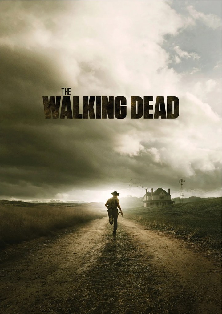 Poszter The Walking Dead TV-sorozat Andrew Lincoln