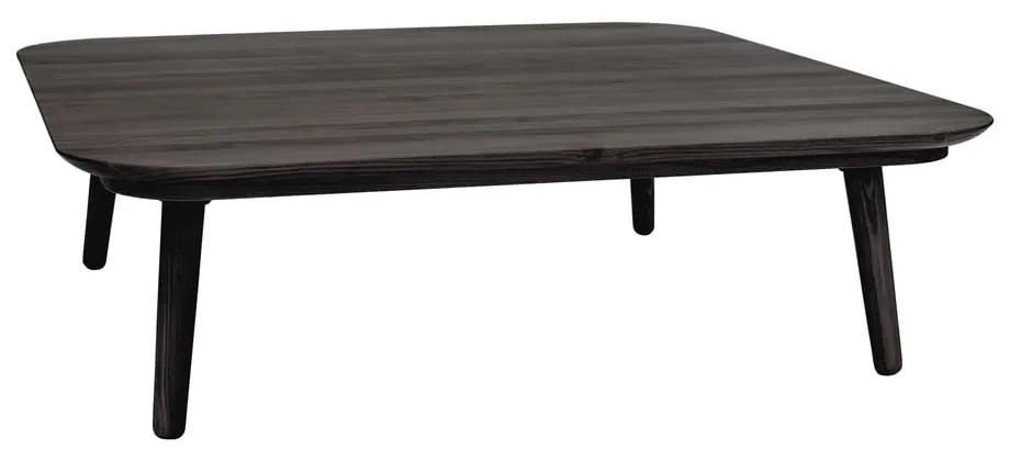 Contrast Tetra szürke kőrisfa dohányzóasztal, 110 x 110cm - Ragaba