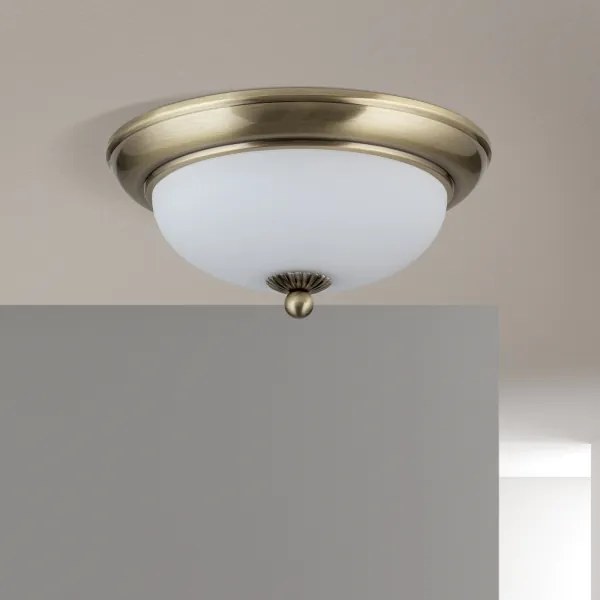 Orion - Mennyezeti lámpa EMPIRA 2xE14/40W/230V Ø 26,5 cm bronz