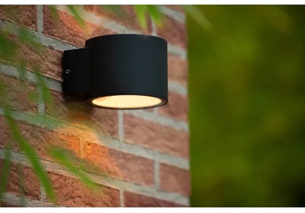 Lucide 28803/01/30 - Kültéri fali lámpa OXFORD 1xG9/5W/230V IP54 fekete