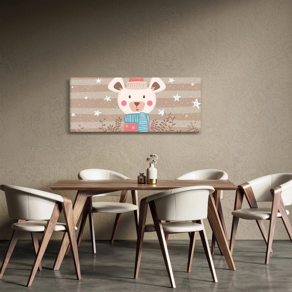 Kép - Medve (120x50 cm)