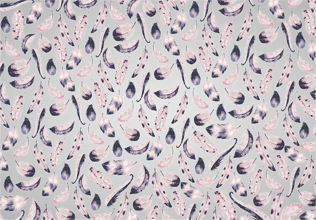 Fotótapéta Tollak Könnyűség Elegancia Levegő 350x250 a nappaliba +ragasztó