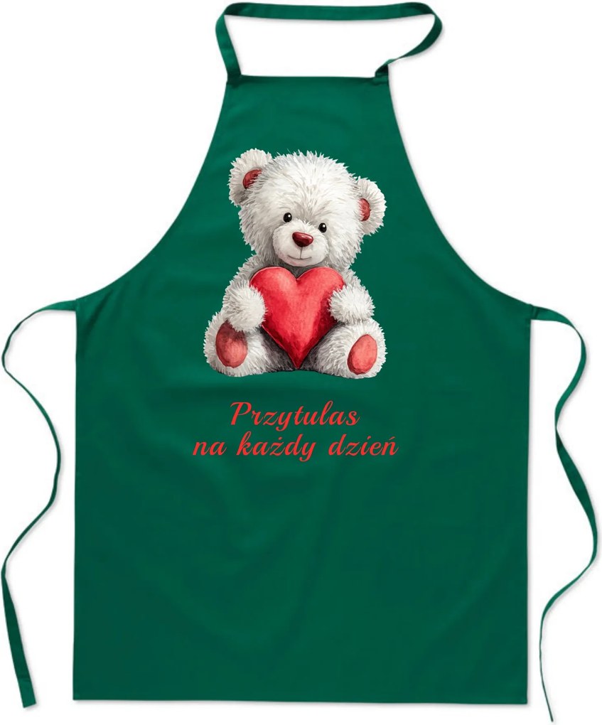 Konyhai kötény Valentin napra Ajándék Ölelés minden napra