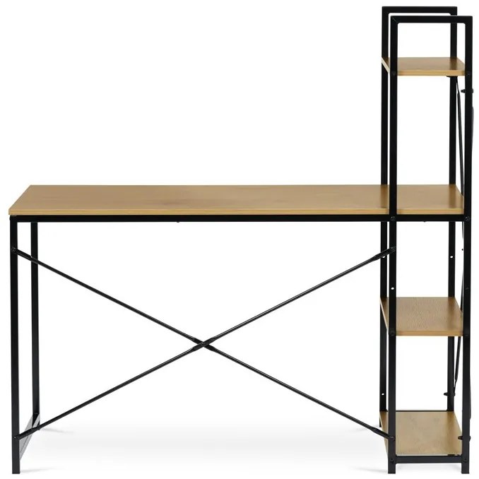 Íróasztal 120×60 cm, MDF, tölgy OAK