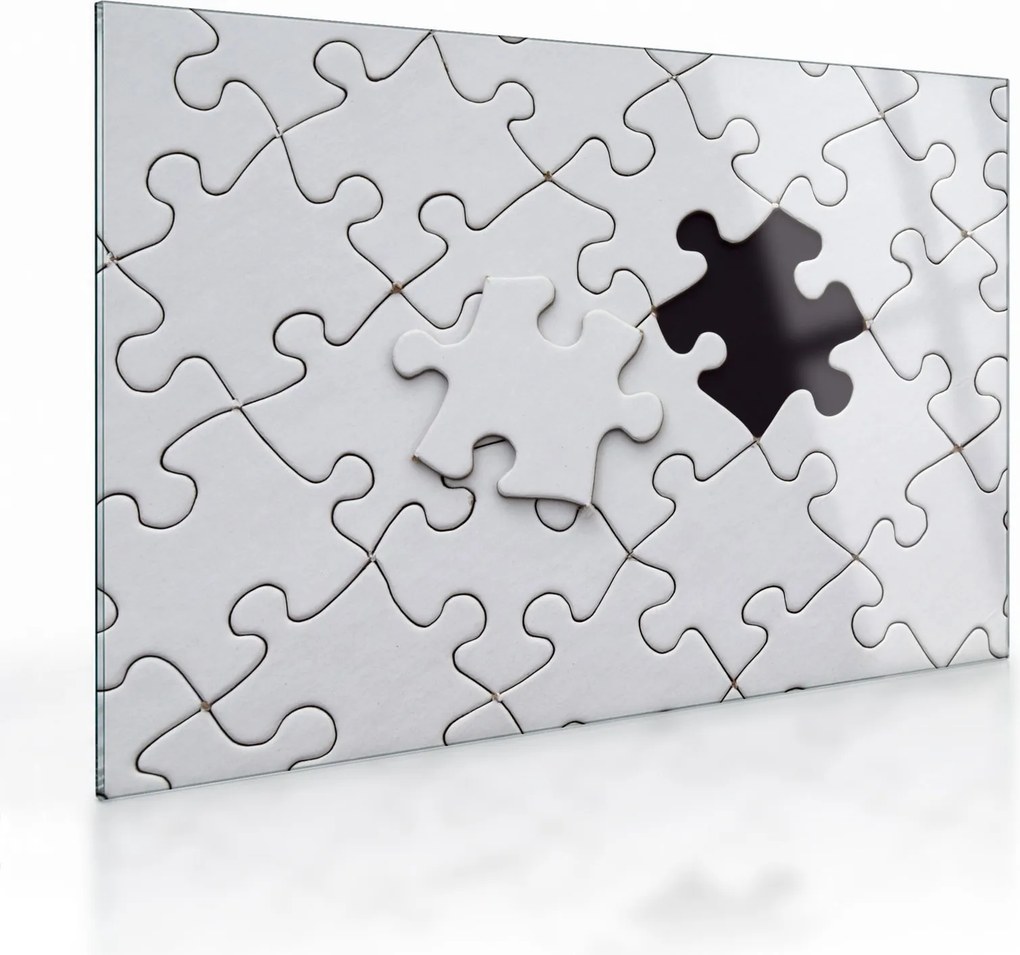 Puzzle képe (üvegen) (70x50 cm)