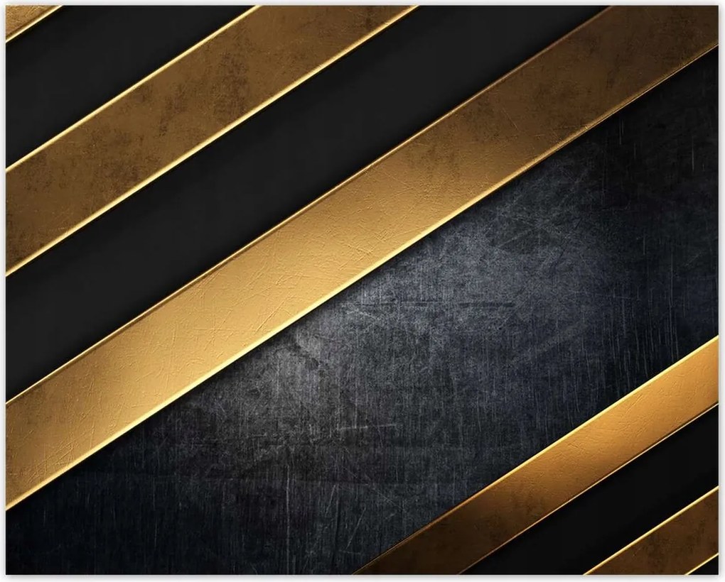 Poszterek 50x40 Arany csíkos