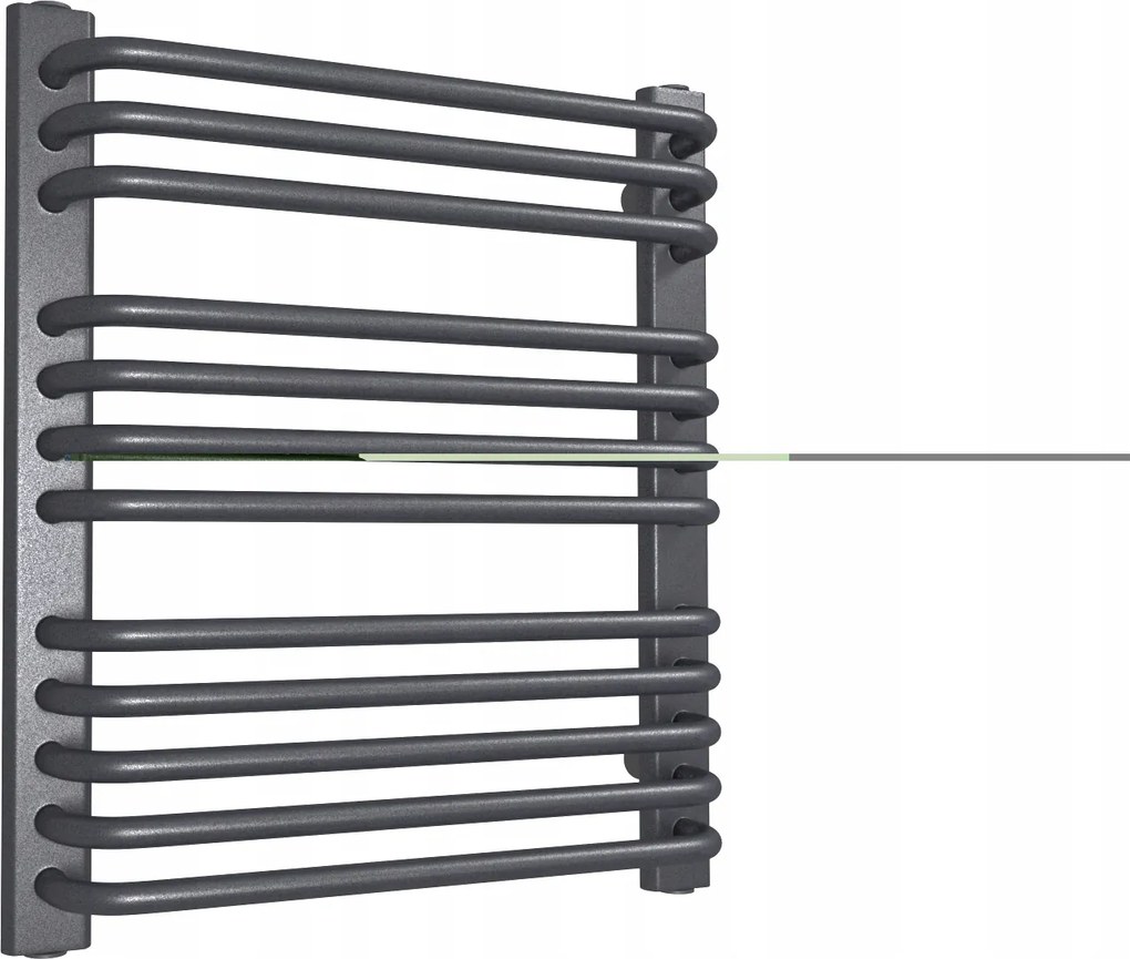 G-m 1120/450 Antracit Fürdőszobai Radiátor