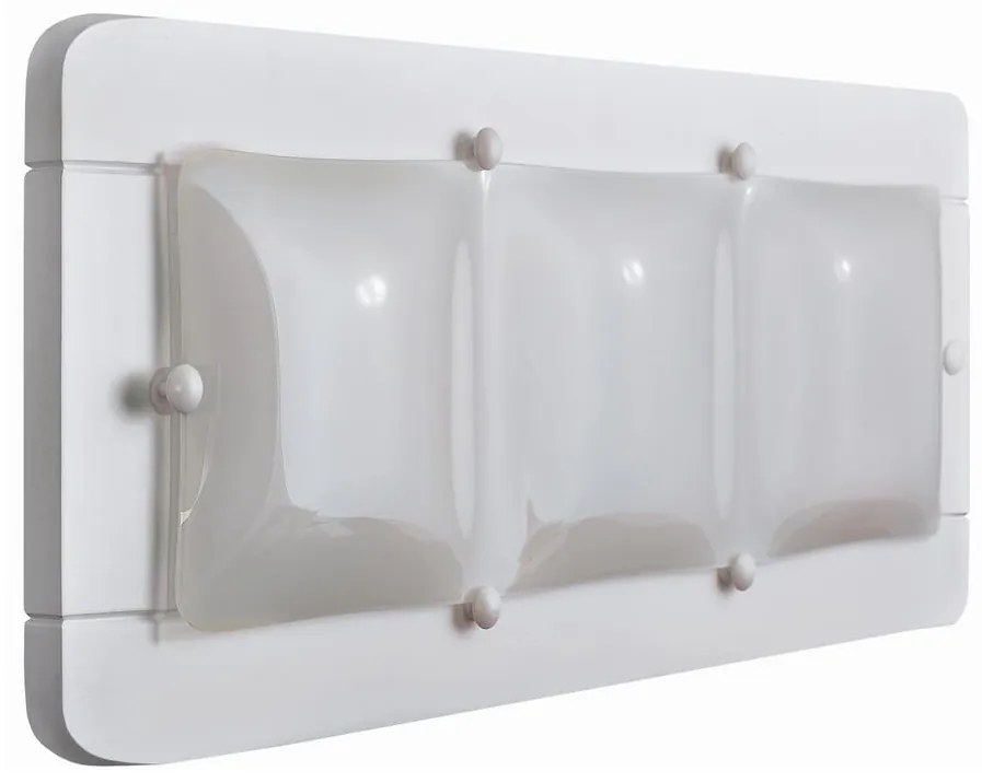 Fali lámpa 3xE27/20W/230V fehér