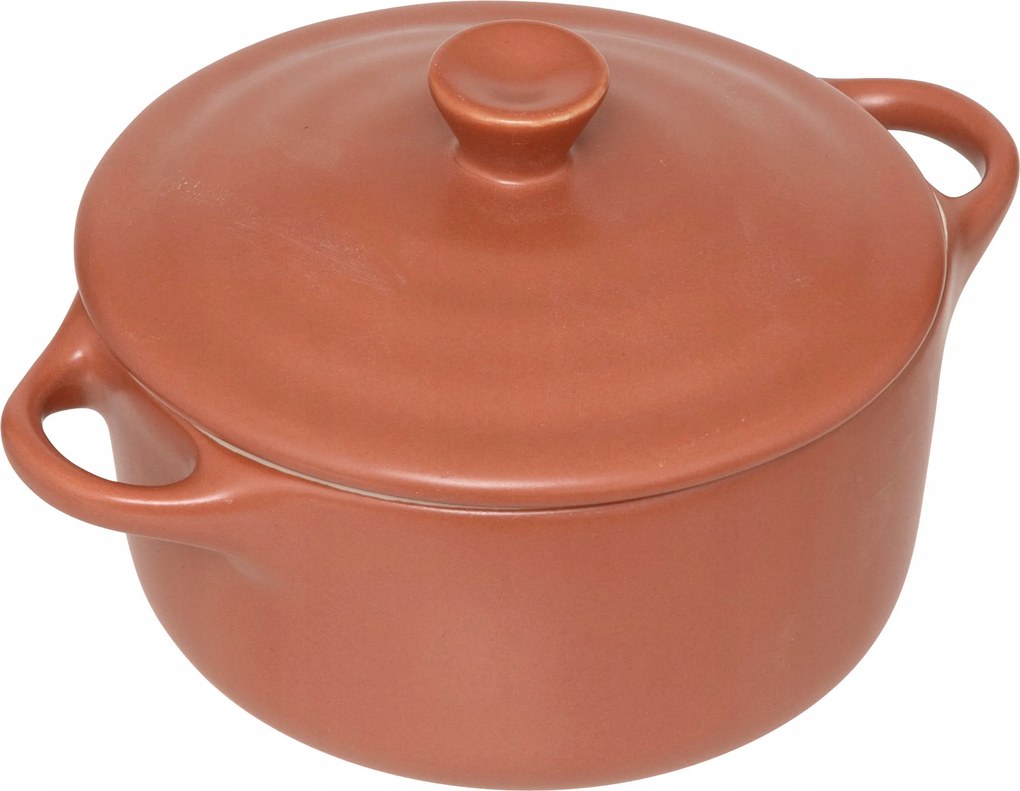 Kerámia Sütőedény 13X9,7X7 CM Narancssárga