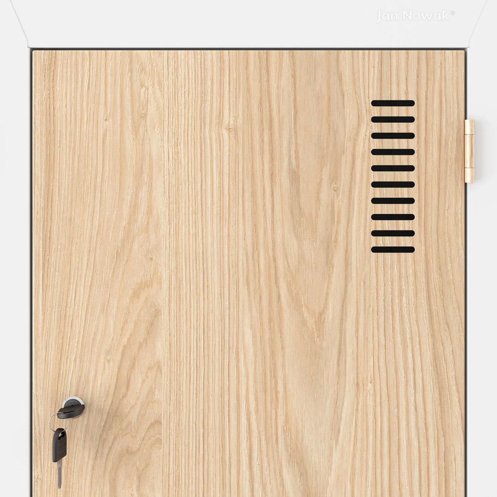 Fém öltözőszekrény JULIA, 800 x 1850 x 450 mm, Eco Design: fehér/sonoma tölgy