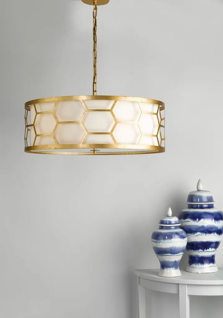 Dar Lighting EPSTEIN EPS0412 Függőlámpa 4x60W/E27