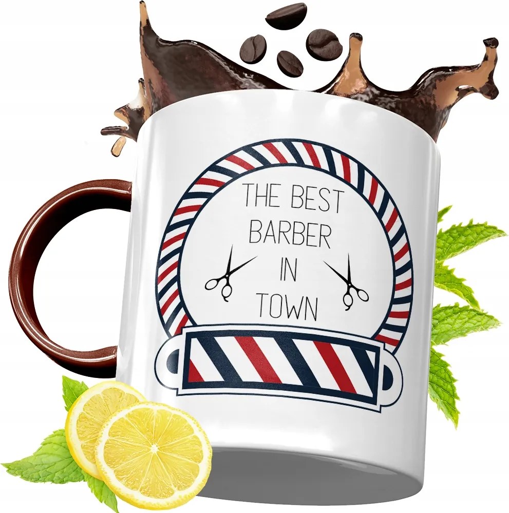 Bordó Bögre Fodrásznak Születésnapi Ajándék fényképes nyomtatással